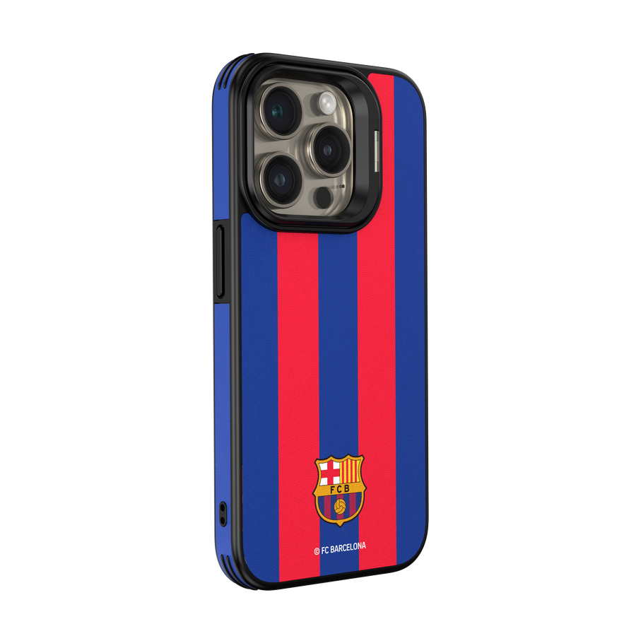 FC Barcelona case for iPhone 15 Pro Magnetic Case MagSafe OCFCBMCIP15PBG BG