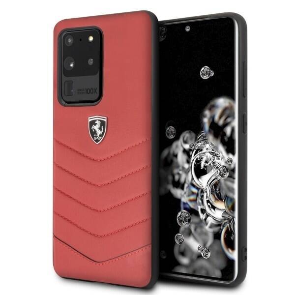 FERRARI HARDCASE FEHQUHCS69RE S20 ULTRA G988 RED/RED HERITAGE