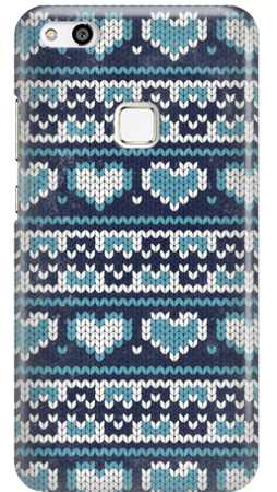 FUNNY CASE BLUE SWEATER OVERPRINT HUAWEI P10 LITE