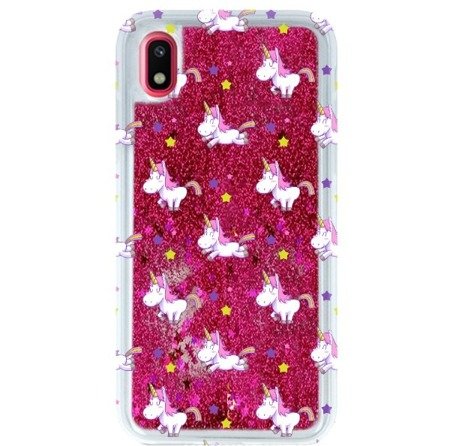 FUNNY CASE LIQUID UNICORNS SAMSUNG GALAXY A10E PINK