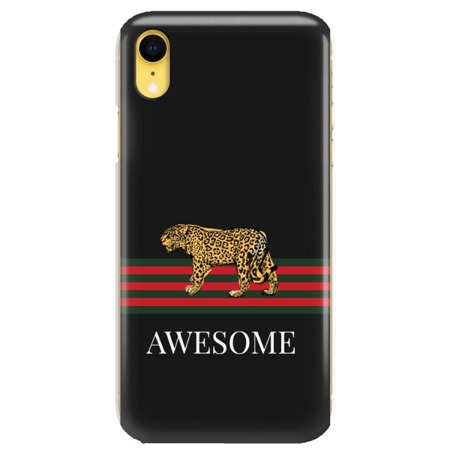 FUNNY CASE OVERPRINT AWESOME  IPHONE XR