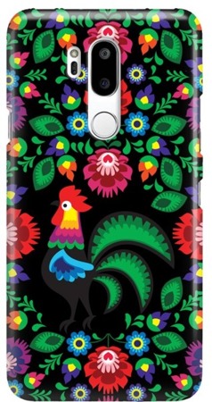 FUNNY CASE OVERPRINT BLACK ROOSTER LG G7