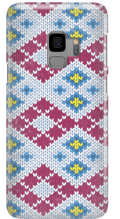 FUNNY CASE OVERPRINT CHECKERED PATTERN SAMSUNG GALAXY S9
