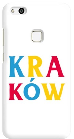 FUNNY CASE OVERPRINT CRACOW INSCRIPTION HUAWEI P10 LITE