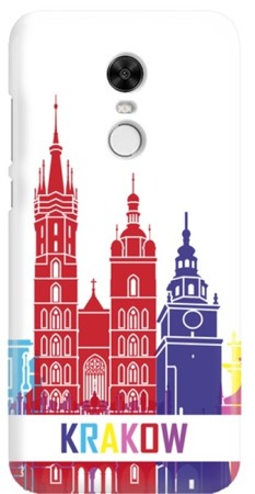 FUNNY CASE OVERPRINT CRACOW TOWN XIAOMI REDMI 5 PLUS