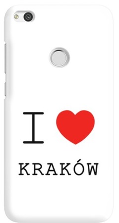 FUNNY CASE OVERPRINT I LOVE CRACOW HUAWEI P8 LITE 2017 / P9 LITE 2017