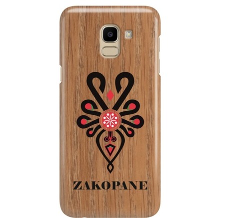 FUNNY CASE OVERPRINT PARZENICA ON WOOD SAMSUNG GALAXY J6 2018