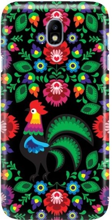 FUNNY CASE OVERPRINT ROOSTER BLACK SAMSUNG GALAXY J7 2017