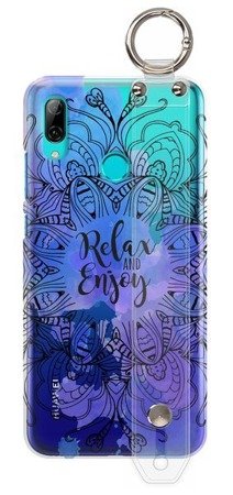 FUNNY CASE WITH HOLDER RELAX AND ENJOY HAUWEI P SMART Z