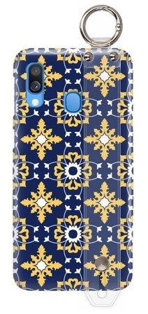 FUNNY CASE WITH HOLDER YELLOW STARS SAMSUNG GALAXY A40