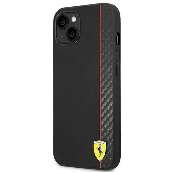 Ferrari FEHCP14MAXBK iPhone 14 Plus / 15 Plus 6.7" czarny/black hardcase Carbon