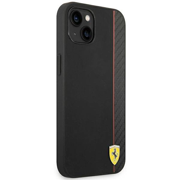 Ferrari FEHCP14MAXBK iPhone 14 Plus / 15 Plus 6.7" czarny/black hardcase Carbon