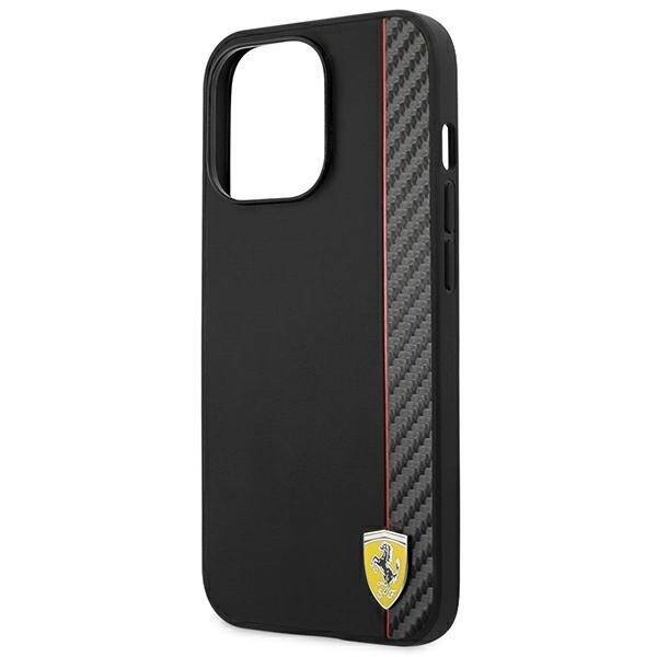 Ferrari FEHCP14XAXBK iPhone 14 Pro Max 6,7" czarny/black hardcase Carbon