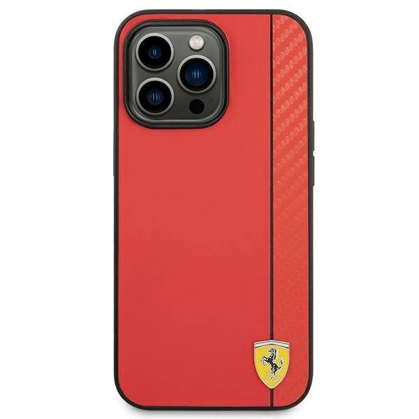 Ferrari FEHCP14XAXRE iPhone 14 Pro Max 6,7" czerwony/red hardcase Carbon