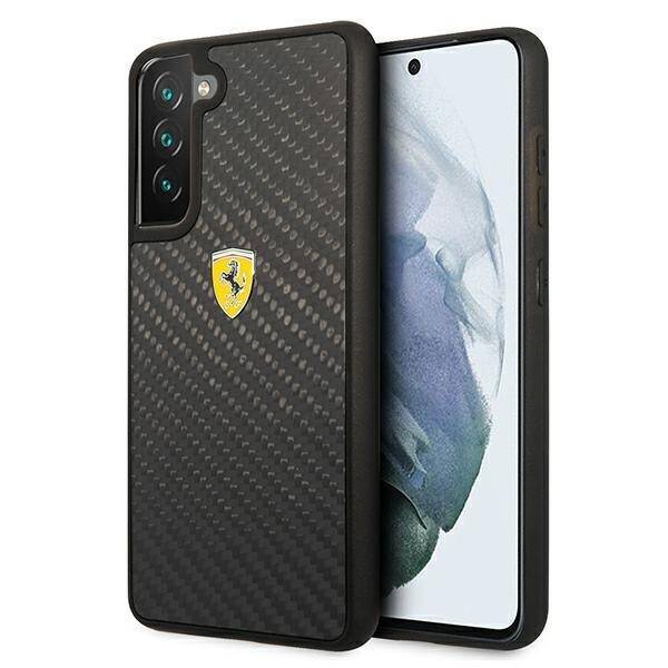 Ferrari FEHCS21FFCAK S21 FE G990 czarny/black hardcase On Track Real Carbon