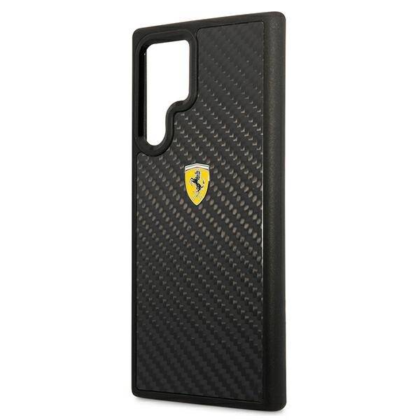 Ferrari FEHCS22LFCAK S22 Ultra S908 czarny/black hardcase On Track Real Carbon