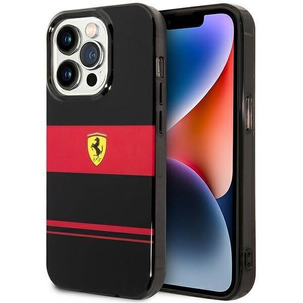 Ferrari FEHMP14LUCOK iPhone 14 Pro 6,1"  czarny/black hardcase IMD Combi Magsafe