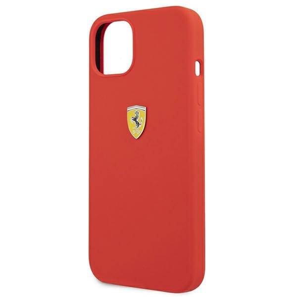 Ferrari FESSIHCP13SRE iPhone 13 mini 5,4" czerwony/red hardcase Silicone