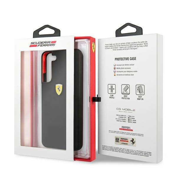 Ferrari FESSIHCS22SBK S22 S901 czarny/black hardcase On Track Silicone