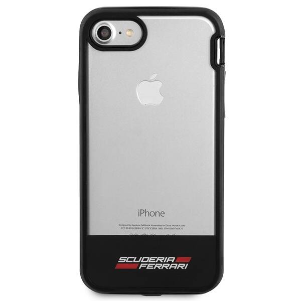 Ferrari Hardcase FEHCP7BISBK iPhone 7/8 /SE 2020 / SE 2022  transparent black