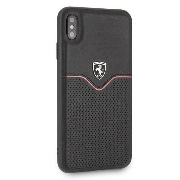 Ferrari Hardcase FEOVEHCI65BK iPhone Xs Max black/czarny Off Track Victory