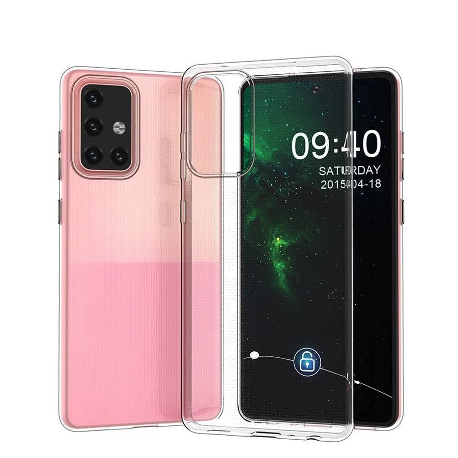 GEL CASE COVER FOR ULTRA CLEAR 0.5MM SAMSUNG GALAXY A73 TRANSPARENT