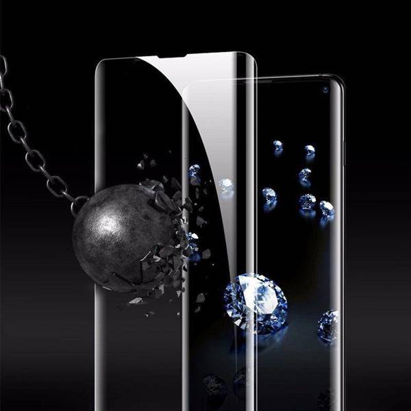 GLASS TEMPERATURE MOCOLO 3D UV GLASS SAMSUNG GALAXY S10 CLEAR