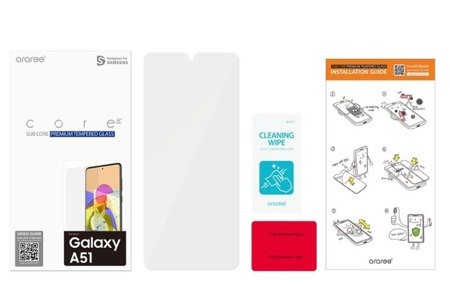 GP-TTA715KDA SAMSUNG ORIGINAL TEMPERED GLASS FOR GALAXY A71 BOX