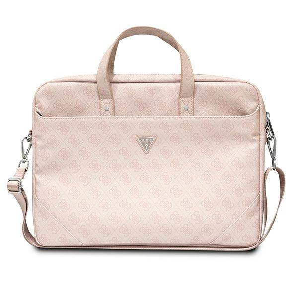 GUESS BAG GUCB15P4TP 16 "PINK/ PINK SAFFIANO 4G TRIANGLE LOGO