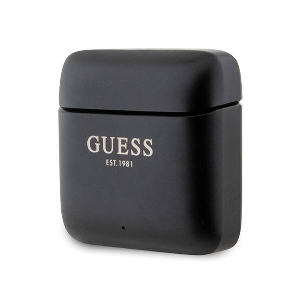 GUESS BLUETOOTH HEADPHONES GUTWSSU20ALEGK TWS + BLACK PRINTED LOGO