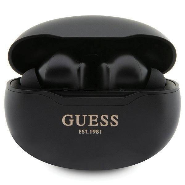 GUESS BLUETOOTH HEADPHONES GUTWST50EK TWS + BLACK/BLACK CLASSIC EST