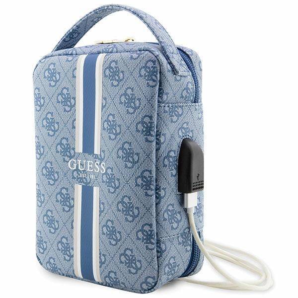 GUESS GHBP4RPSB BAG BLUE ORGANIZER/BLUE 4G PRINTED STRIPES