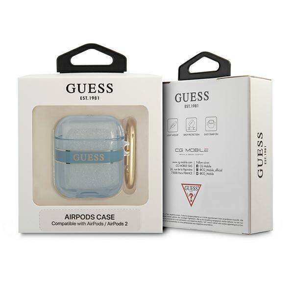 GUESS GUA2HTSB AIRPODS 1/2 COVER BLUE/BLUE STRAP COLLECTION