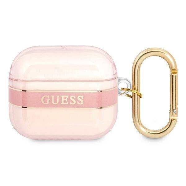 GUESS GUA3HTSP AIRPODS 3 COVER PINK/PINK STRAP COLLECTION