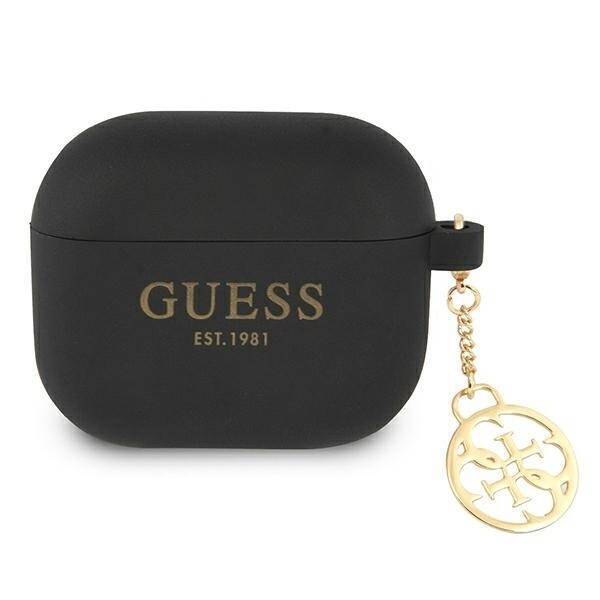 GUESS GUA3LSC4EK AIRPODS 3 COVER CZANY/BLACK CHARM 4G COLLECTION