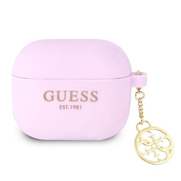 GUESS GUA3LSC4EU AIRPODS 3 COVER PURPLE/PURPLE CHARM 4G COLLECTION
