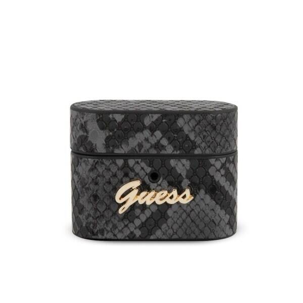 GUESS GUACAPPUSNSMLBK AIRPODS PRO COVER BLACK/BLACK PYTHON COLLECTION