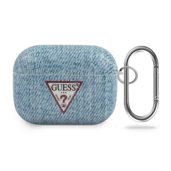 GUESS GUACAPTPUJULLB AIRPODS PRO COVER BLUE/LIGHT BLUE JEANS COLLECTION