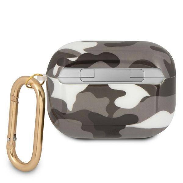 GUESS GUAPUCAMG AIRPODS PRO COVER CZARNY/BLACK CAMO COLLECTION