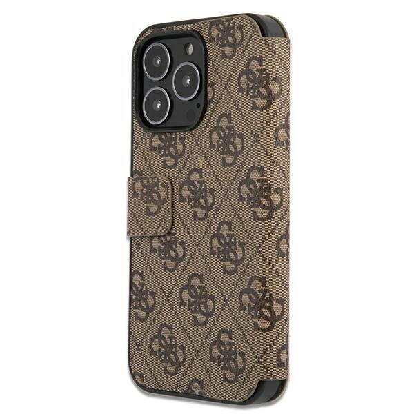 GUESS GUBKP13X4GBBR IPHONE 13 PRO MAX 6.7 "BRONZE/BROWN BOOK 4G BIG METAL LOGO