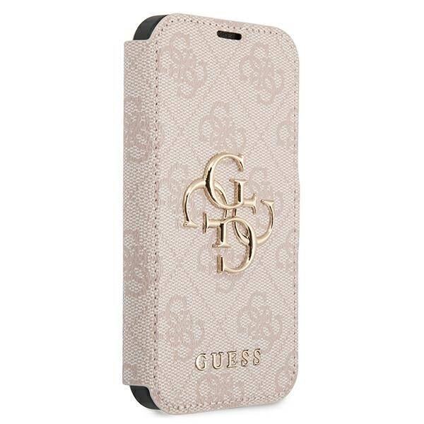 GUESS GUBKP13X4GMGPI IPHONE 13 PRO MAX 6.7 "PINK/PINK BOOK 4G BIG METAL LOGO