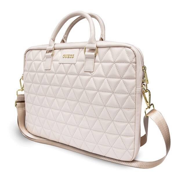 GUESS GUCB15QLPK 16 "PINK/PINK QUILTED BAG