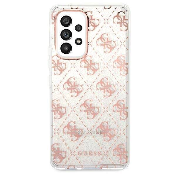 GUESS GUHCA53PCU4GLPI A53 5G A536 PINK/PINK HARD CASE 4G GLITTER