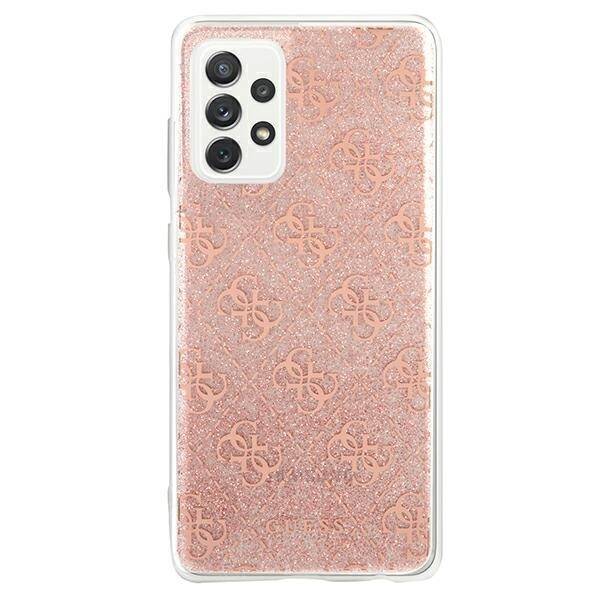 GUESS GUHCA72PCU4GLPI A72 A725 PINK/PINK HARD CASE 4G GLITTER