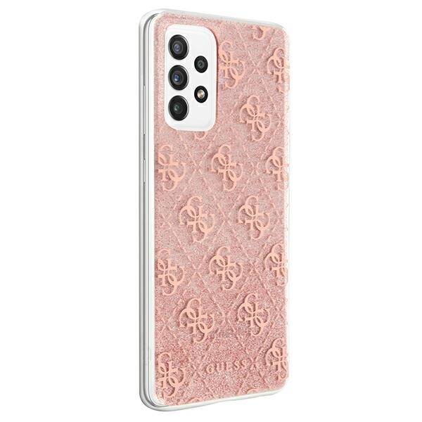 GUESS GUHCA72PCU4GLPI A72 A725 PINK/PINK HARD CASE 4G GLITTER