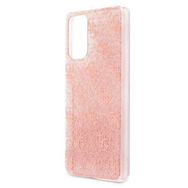 GUESS GUHCA72PCU4GLPI A72 A725 PINK/PINK HARD CASE 4G GLITTER