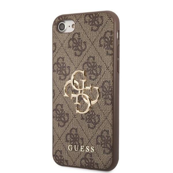 GUESS GUHCI84GBBR IPHONE 7/8/SE 2020/SE 2022 BRONZE/BROWN HARDCASE 4G BIG METAL LOGO