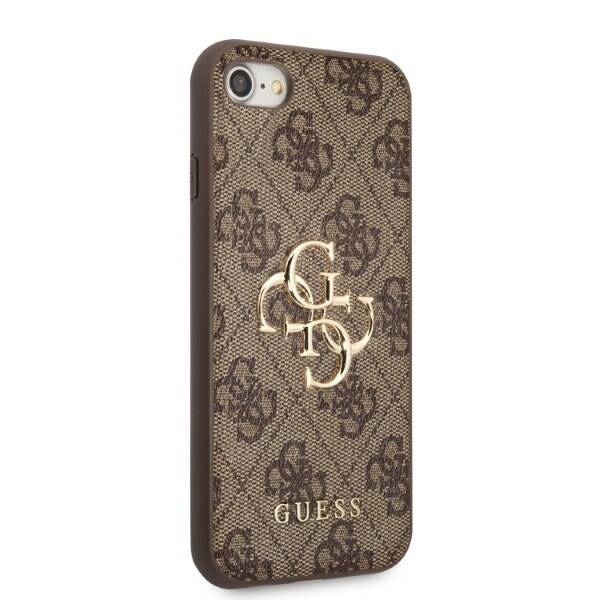 GUESS GUHCI84GBBR IPHONE 7/8/SE 2020/SE 2022 BRONZE/BROWN HARDCASE 4G BIG METAL LOGO