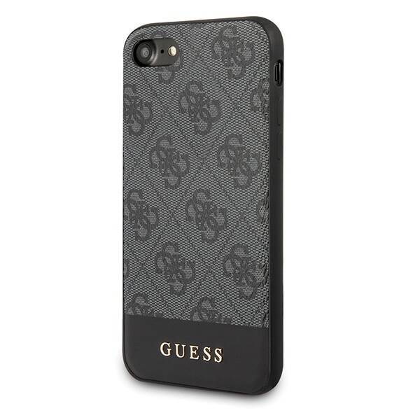 GUESS GUHCI8G4GGRIG IPHONE 7/8/SE 2020/SE 2022 GRAY/GRAY HARDCASE 4G STRIPE COLLECTION