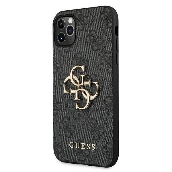 GUESS GUHCN5844GGRGGGR IPHONE 11 PRO GRAY/GRAY HARDCASE 4G BIG METAL LOGO